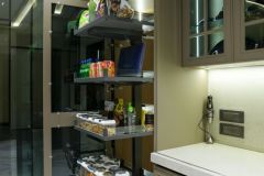 Tall pantry storage.